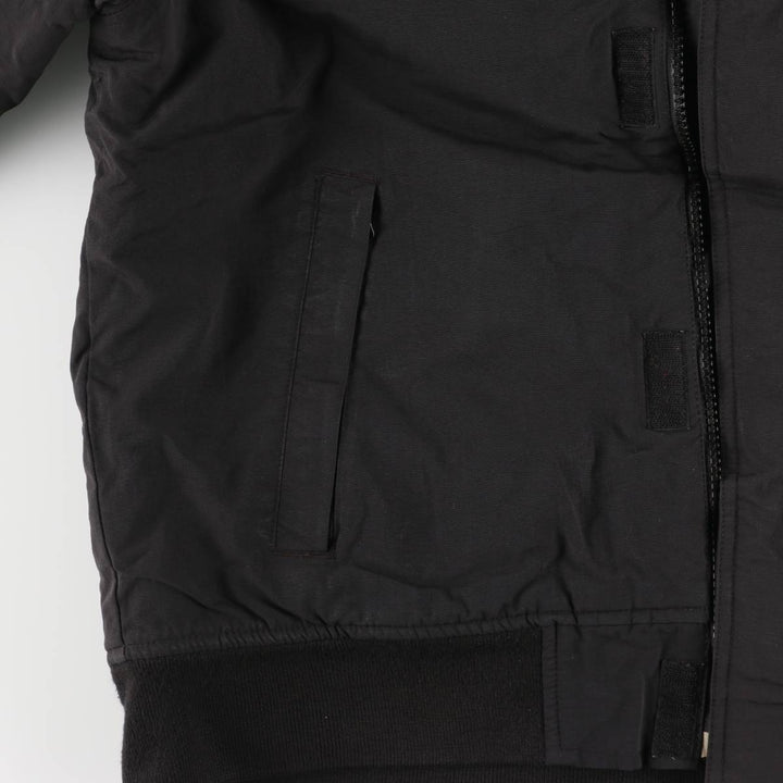 2000'S Carhartt KODIAK BLOUSON, a padded hoodie and puffer jacket, size L, for men Nylon black type Vintage Second Hand
