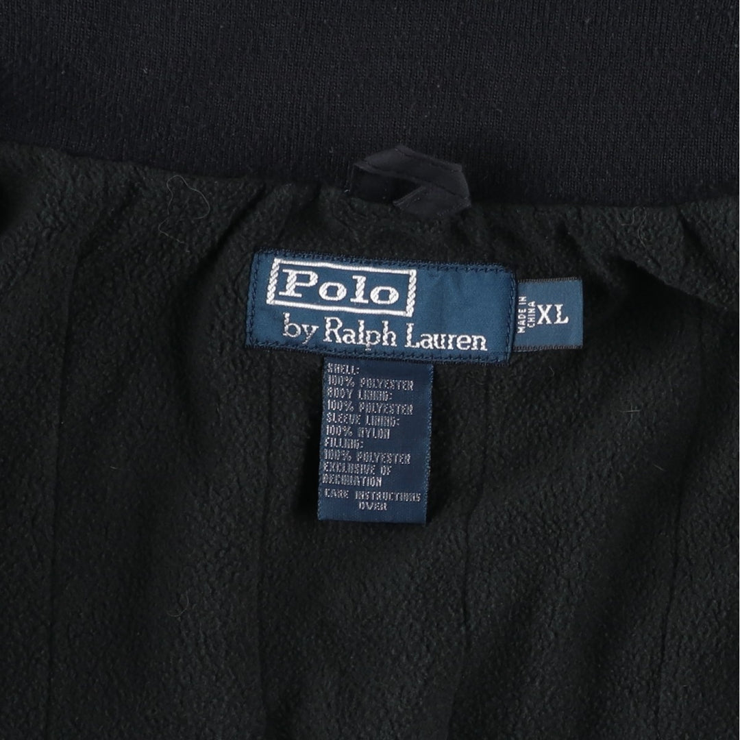 Ralph Lauren POLO by Ralph Lauren padded jacket puffer jacket men's XL size polyester black type Vintage Second Hand