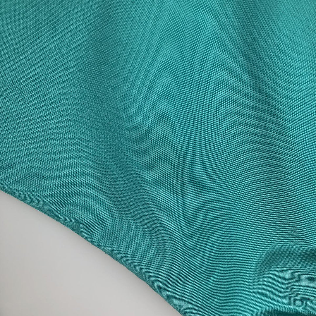 1980'S adidas Trefoil Logo Jersey Track Jacket, Men's Size L polyester Blue type light blue Vintage Second Hand