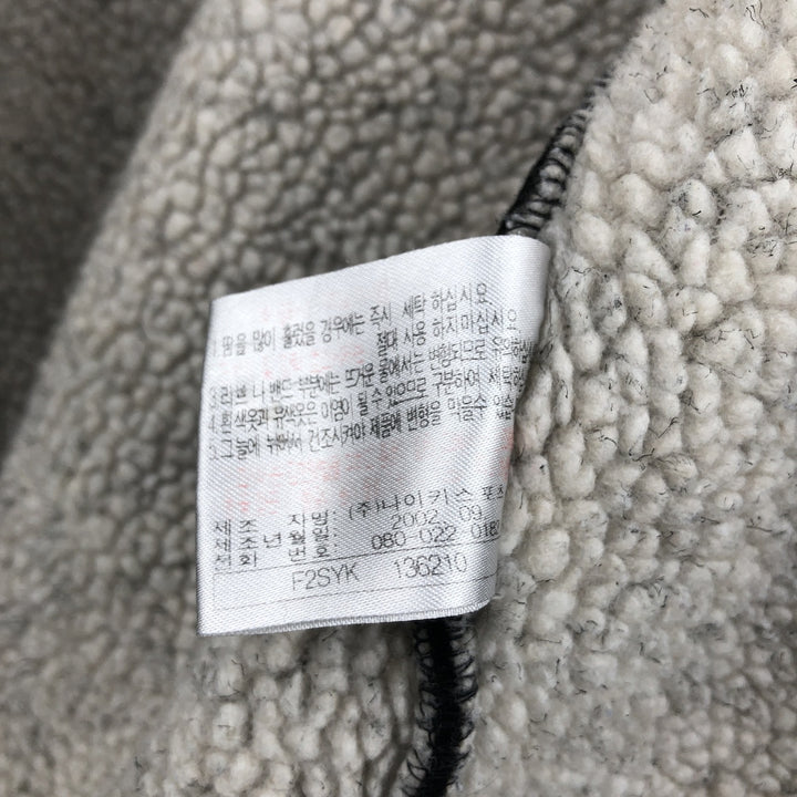 2000'S Nike Fleece Full Zip Hoodie, Men's Size L polyester black type Vintage Second Hand