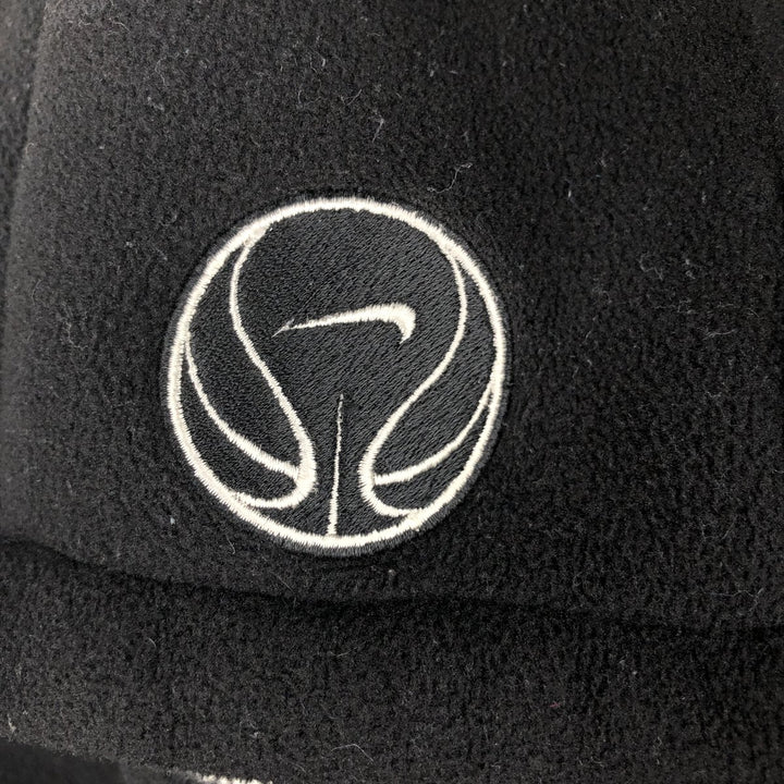 2000'S Nike Fleece Full Zip Hoodie, Men's Size L polyester black type Vintage Second Hand