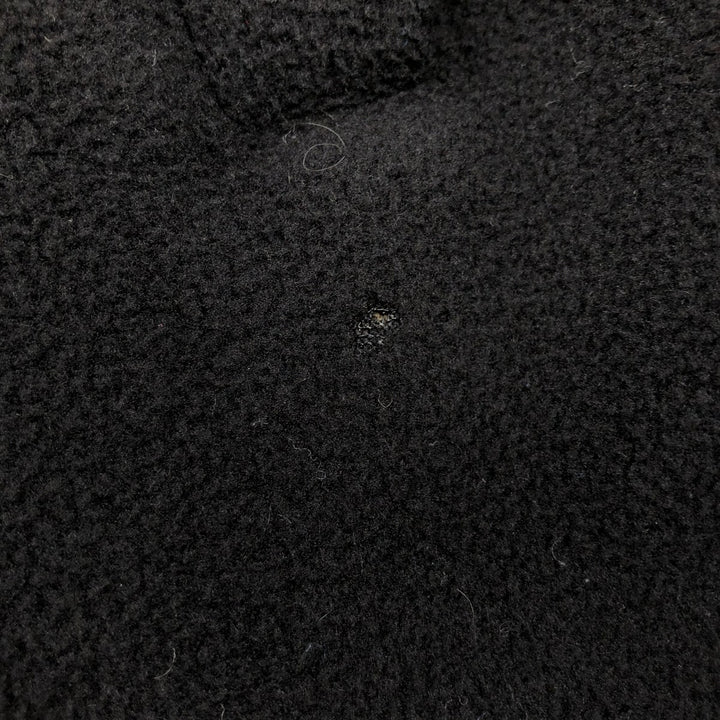 2000'S Nike Fleece Full Zip Hoodie, Men's Size L polyester black type Vintage Second Hand