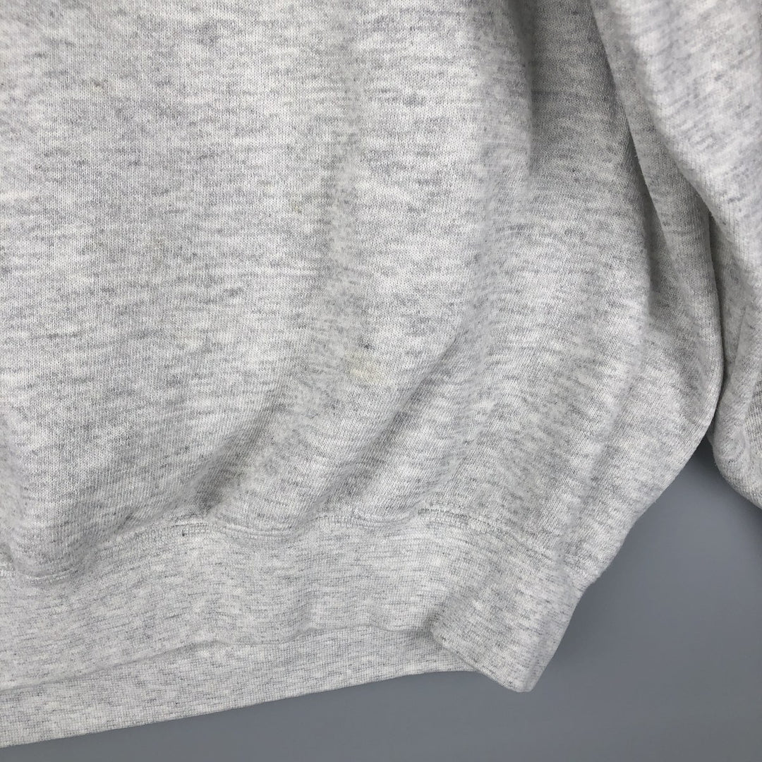 Vintage 1990'S Lee University Health Systems Advertising Sweatshirt, Made in USA, Men's XL cotton gray type Vintage Second Hand