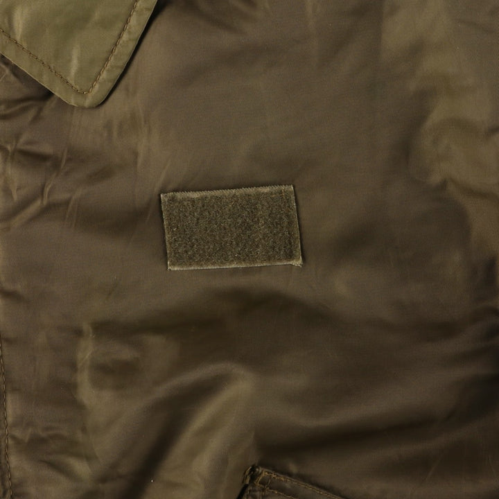 Civilian CROSSBY MA-1 Style Padded Military Flight Jacket, Men's Size XL unclear brown type Vintage Second Hand
