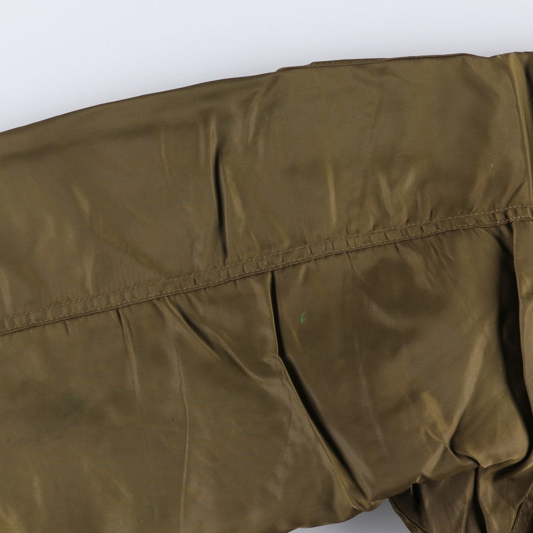 Civilian CROSSBY MA-1 Style Padded Military Flight Jacket, Men's Size XL unclear brown type Vintage Second Hand