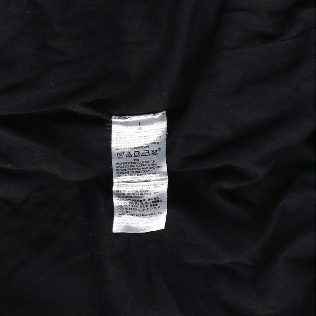 2000'S Banana Republic MA-1 style nylon blouson, men's size L Nylon black type Vintage Second Hand