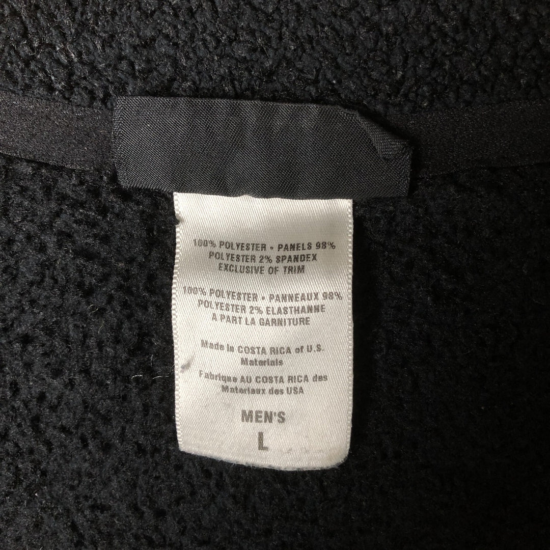 2000'S Patagonia 25710F5 Fleece Jacket, Men's Size L polyester black type Vintage Second Hand