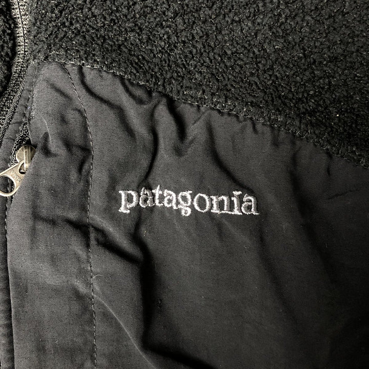2000'S Patagonia 25710F5 Fleece Jacket, Men's Size L polyester black type Vintage Second Hand