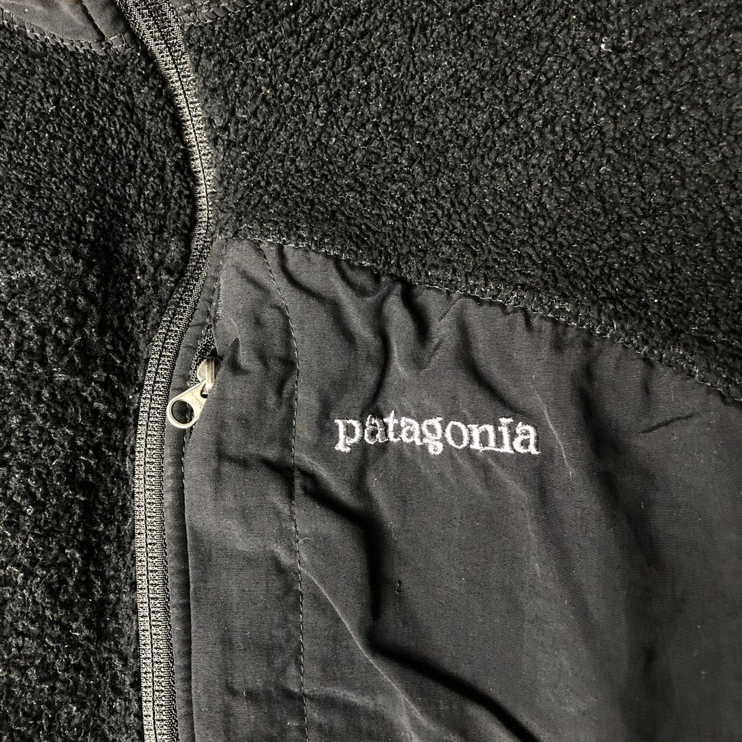 2000'S Patagonia 25710F5 Fleece Jacket, Men's Size L polyester black type Vintage Second Hand