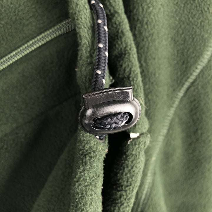 Ralph Lauren CHAPS fleece jacket, men's size L polyester green type Vintage Second Hand