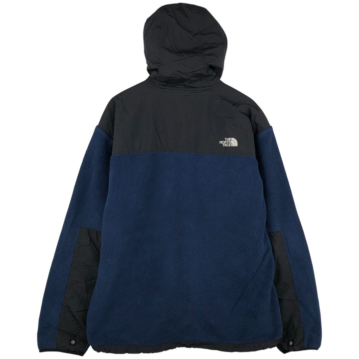 THE NORTH FACE Denali Hoodie Nylon x Fleece Parka Men's XL polyester black type Vintage Second Hand