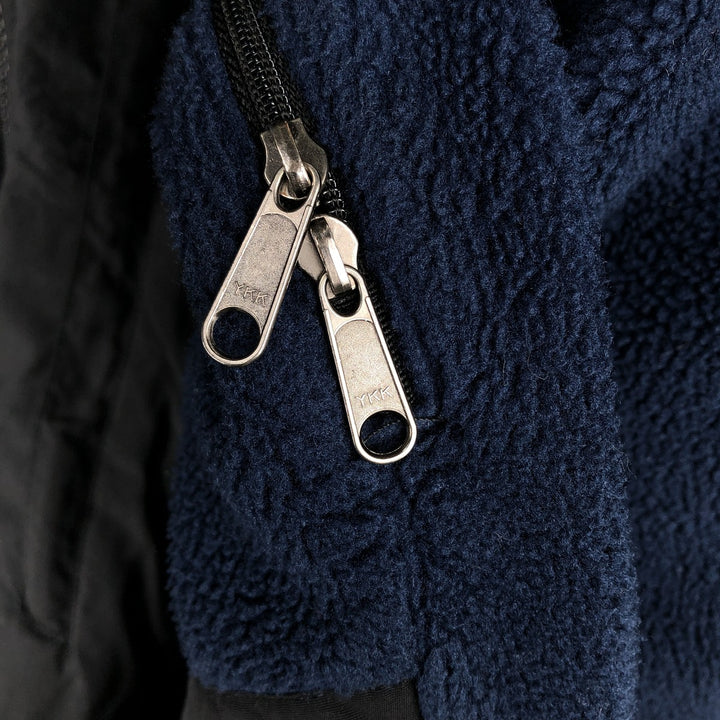 THE NORTH FACE Denali Hoodie Nylon x Fleece Parka Men's XL polyester black type Vintage Second Hand