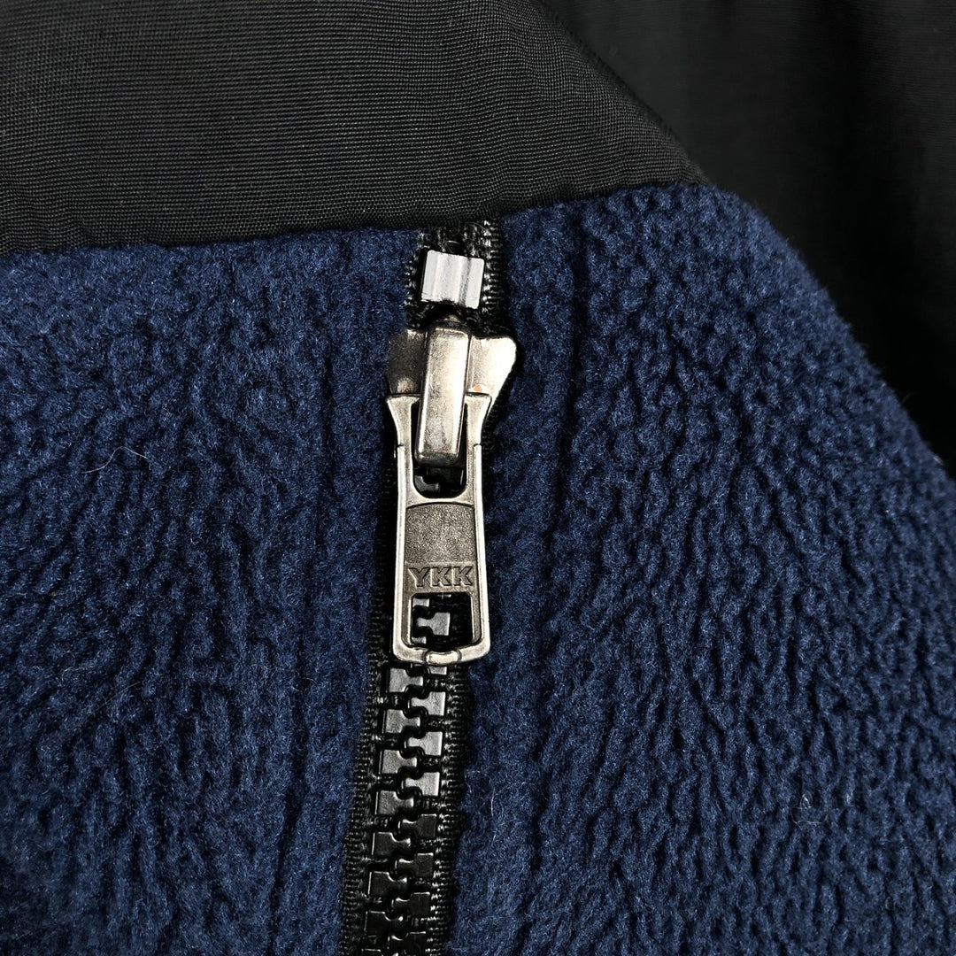 THE NORTH FACE Denali Hoodie Nylon x Fleece Parka Men's XL polyester black type Vintage Second Hand