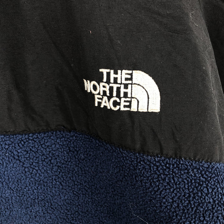 THE NORTH FACE Denali Hoodie Nylon x Fleece Parka Men's XL polyester black type Vintage Second Hand