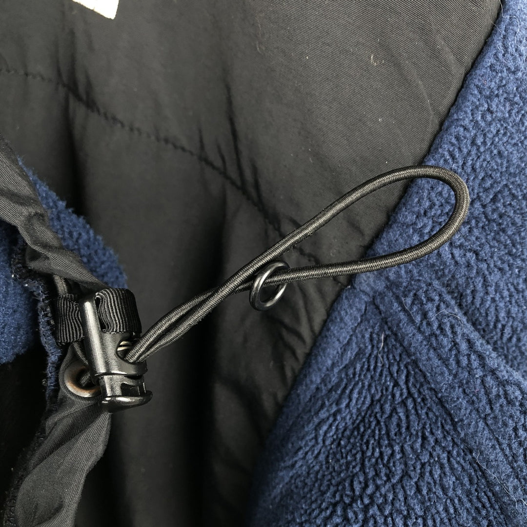 THE NORTH FACE Denali Hoodie Nylon x Fleece Parka Men's XL polyester black type Vintage Second Hand