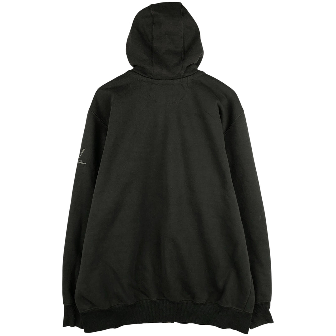 Carhartt Loose Fit Sweat Full Zip Hoodie, Men's XL cotton Green type dark green Vintage Second Hand