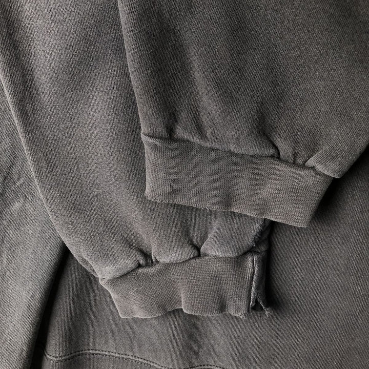 Vintage 90'S Nike One-Point Logo Sweatshirt, Made in USA, Men's XXL cotton Charcoal Vintage Second Hand