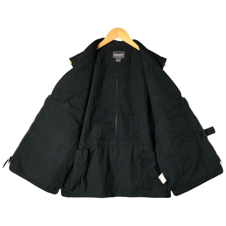 WOOLRICH ELITE SERIES TACTICAL Fishing Vest, Men's Size M cotton black type Vintage Second Hand