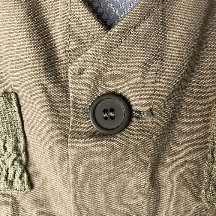 Vintage 1970'S Duxbak hunting vest, size S, men's unclear beige type brown Vintage Second Hand