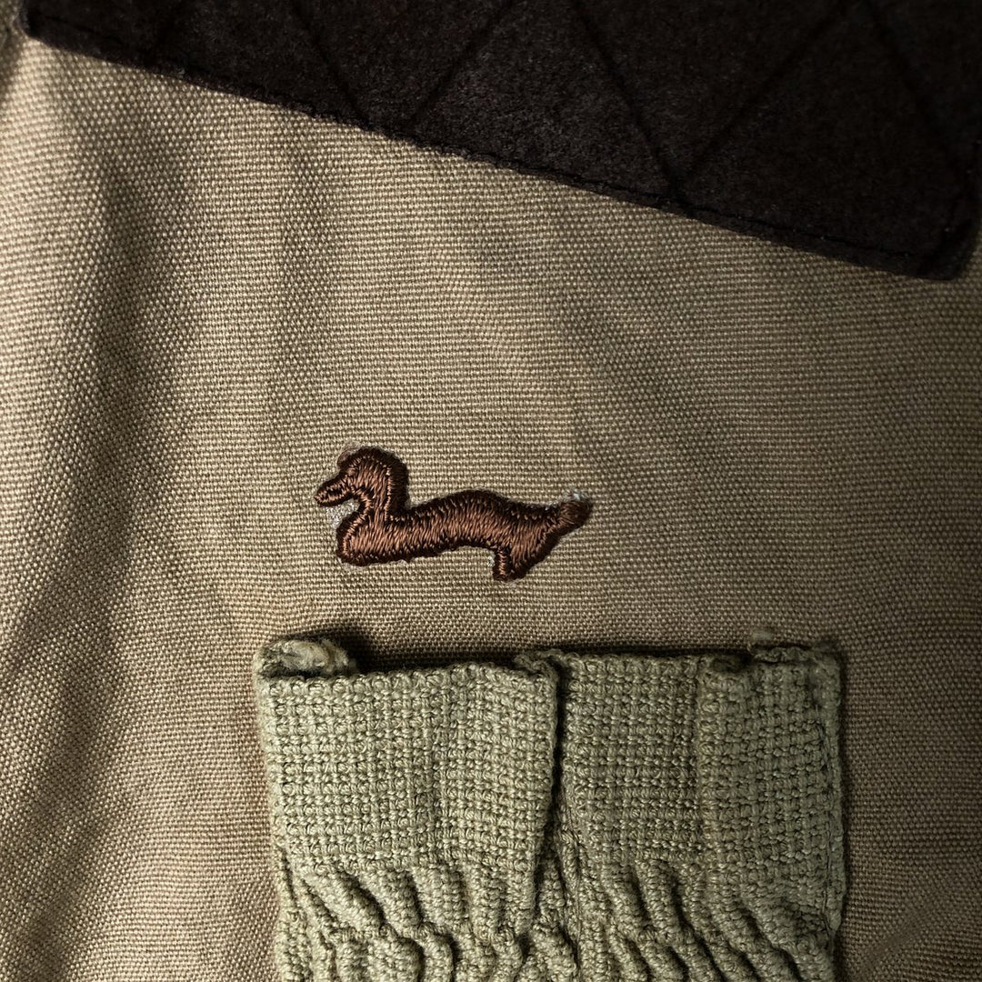 Vintage 1970'S Duxbak hunting vest, size S, men's unclear beige type brown Vintage Second Hand