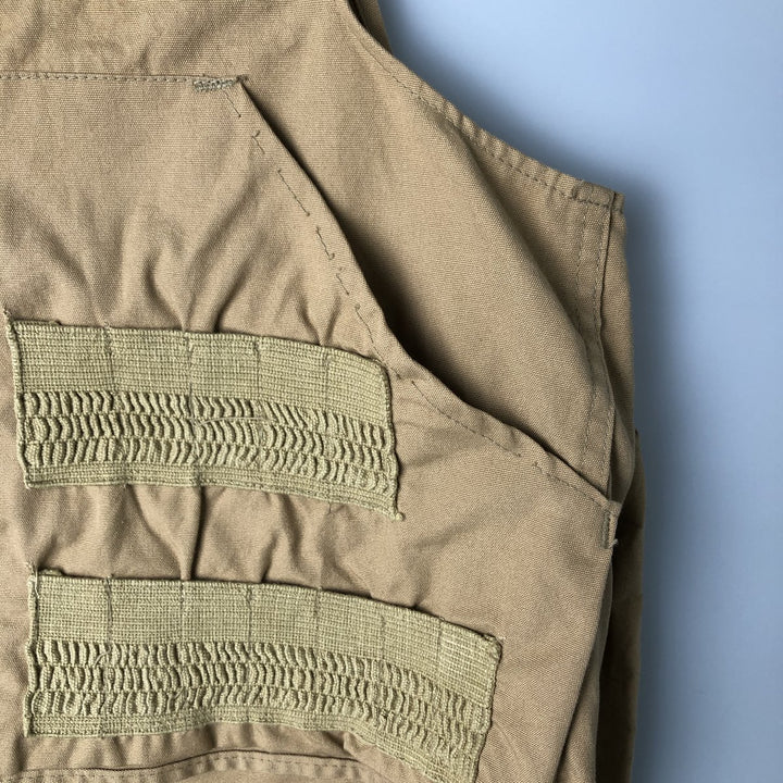 Vintage 1970'S Duxbak hunting vest, size S, men's unclear beige type brown Vintage Second Hand