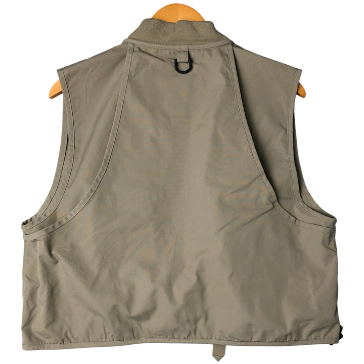 90s-00'S Vintage Cabela's Fishing Vest, Women's Size Medium cotton Beige type Vintage Second Hand