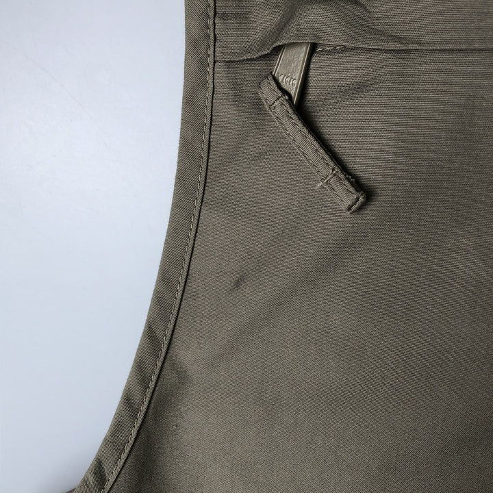 90s-00'S Vintage Cabela's Fishing Vest, Men's Size L polyester Khaki type sage green Vintage Second Hand