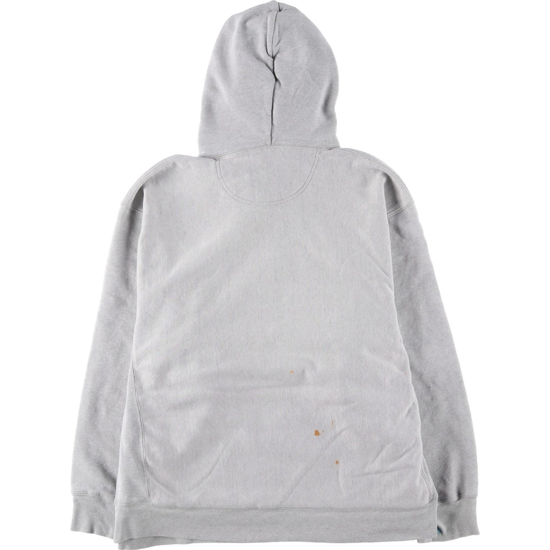 2000'S Champion MICHIGAN University of Michigan College Sweatshirt Pullover Hoodie, Men's Size L cotton gray type Vintage Second Hand