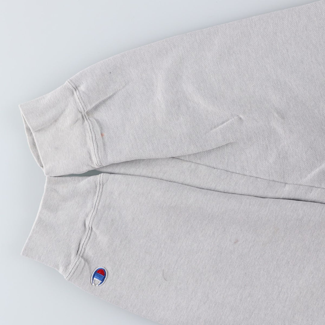 2000'S Champion MICHIGAN University of Michigan College Sweatshirt Pullover Hoodie, Men's Size L cotton gray type Vintage Second Hand