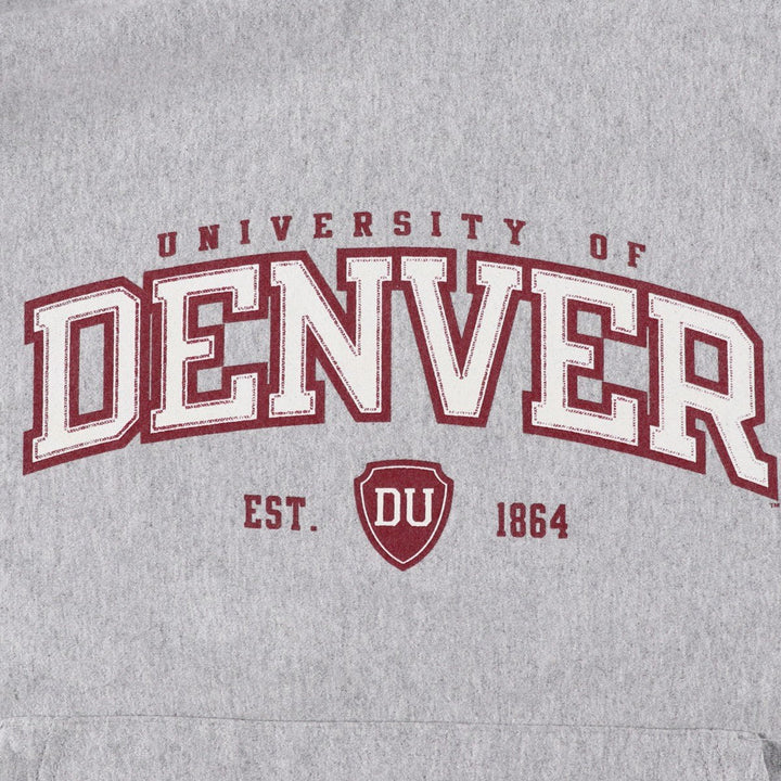 00'S Champion Original Reverse Weave College Sweat Pullover Hoodie Men's M cotton gray type Vintage Second Hand