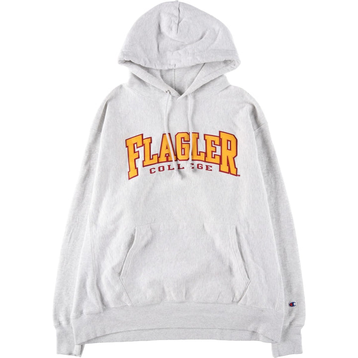 Champion REVERSE WEAVE Reverse Weave College Sweat Pullover Hoodie Men's XL unclear gray type Vintage Second Hand