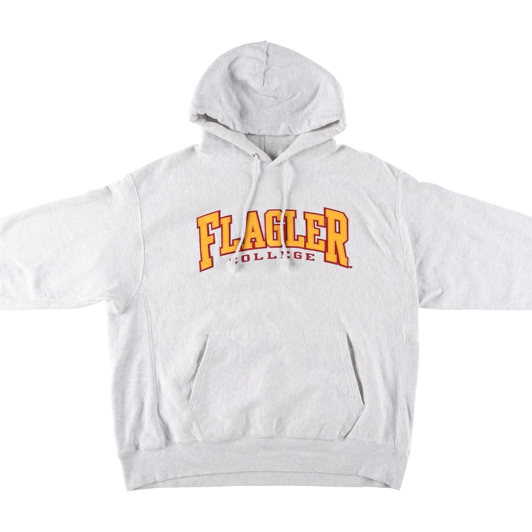 Champion REVERSE WEAVE Reverse Weave College Sweat Pullover Hoodie Men's XL unclear gray type Vintage Second Hand