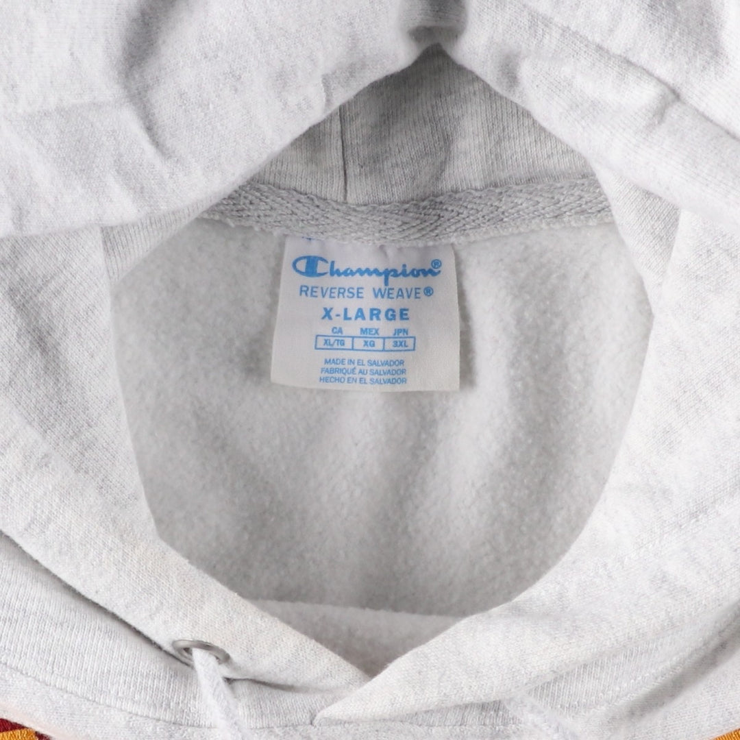Champion REVERSE WEAVE Reverse Weave College Sweat Pullover Hoodie Men's XL unclear gray type Vintage Second Hand