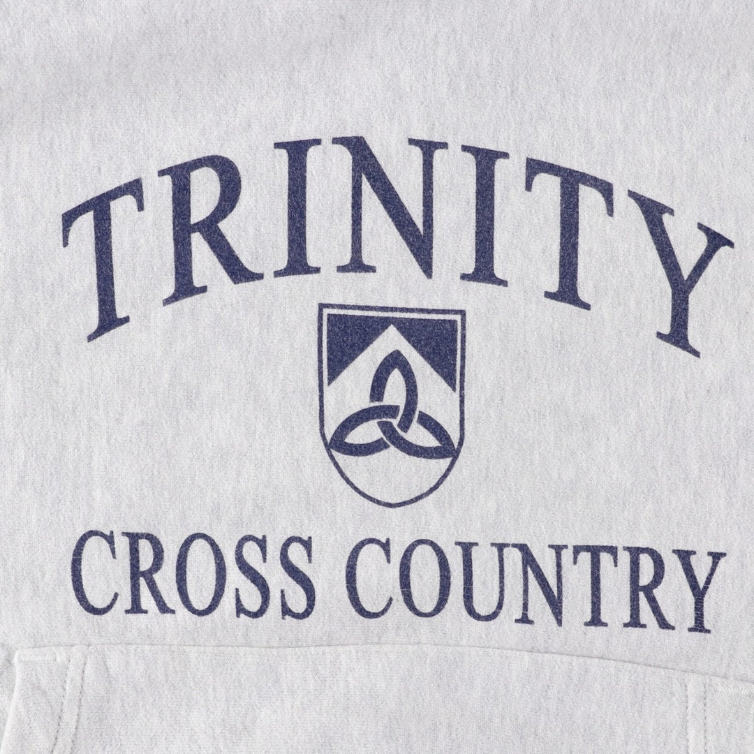 2000'S Champion Premium Reverse Weave College Pullover Hoodie, Men's Size Medium cotton gray type Vintage Second Hand