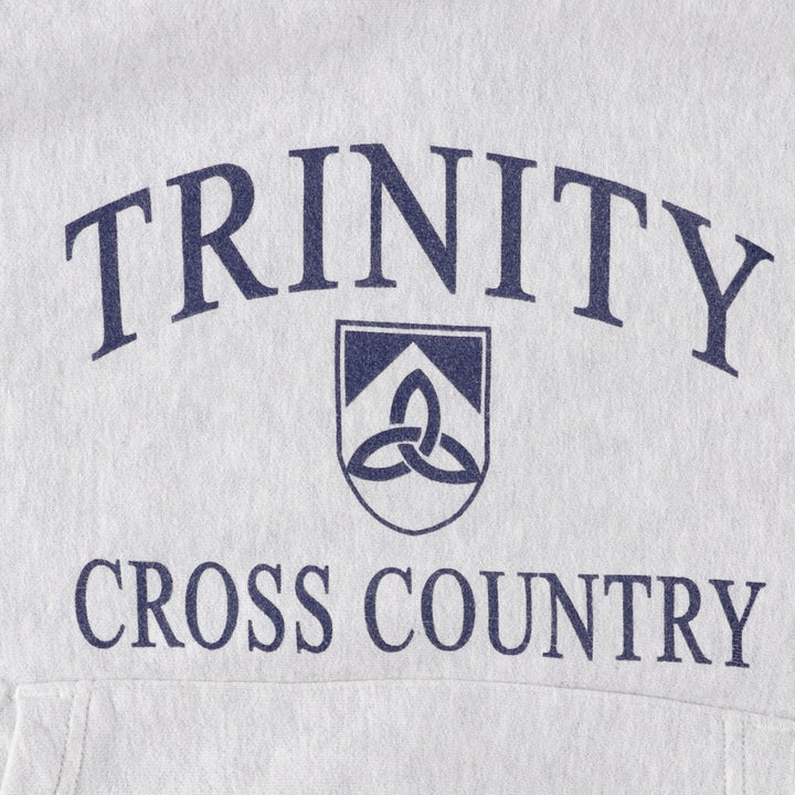 2000'S Champion Premium Reverse Weave College Pullover Hoodie, Men's Size Medium cotton gray type Vintage Second Hand