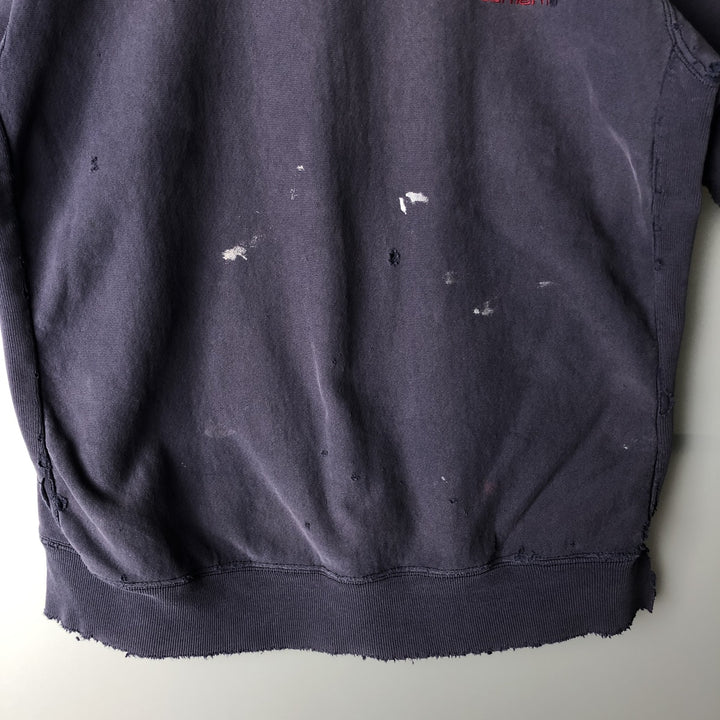 Carhartt rugged outdoor wear one-point logo sweatshirt, men's size M unclear Purple type blue-purple Vintage Second Hand