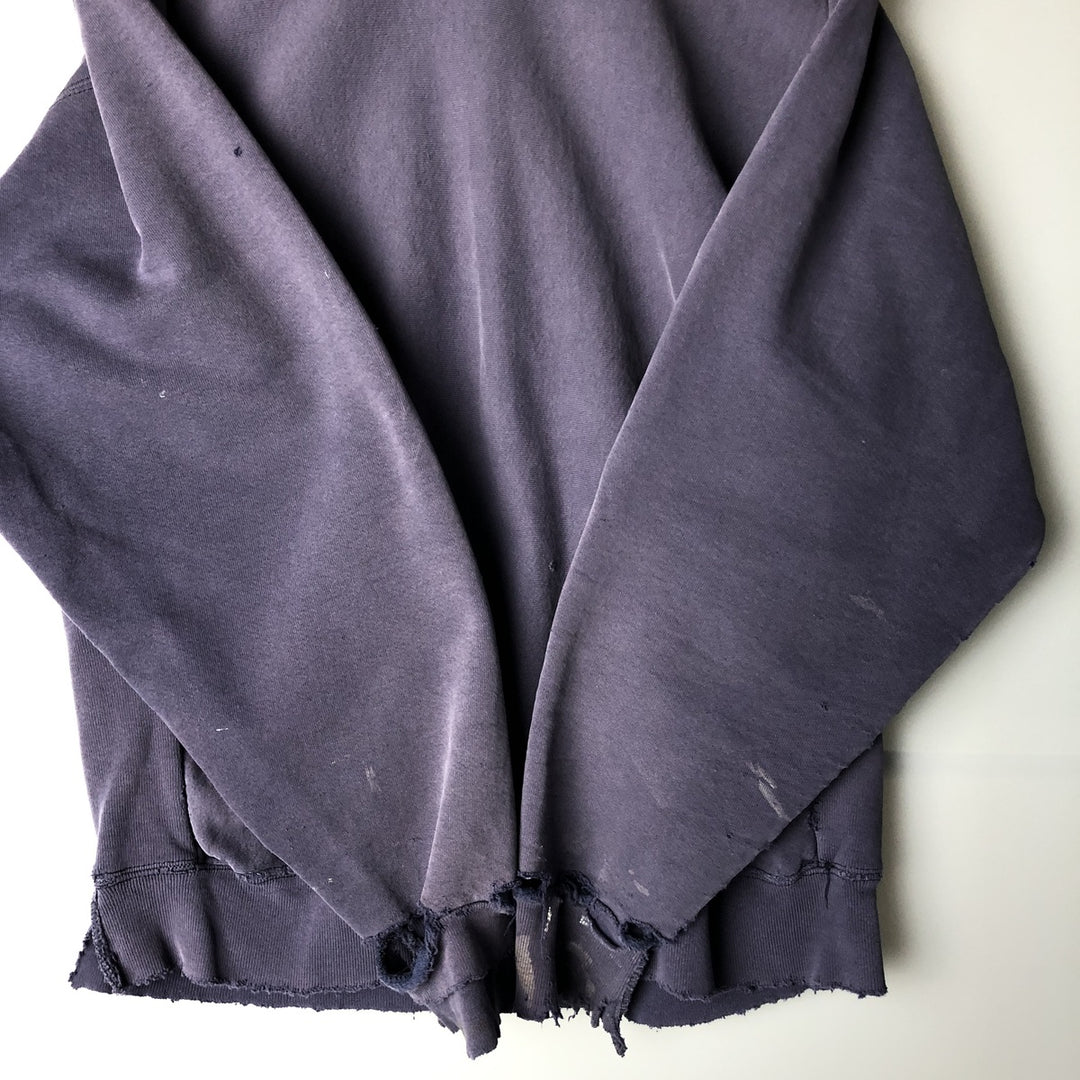 Carhartt rugged outdoor wear one-point logo sweatshirt, men's size M unclear Purple type blue-purple Vintage Second Hand