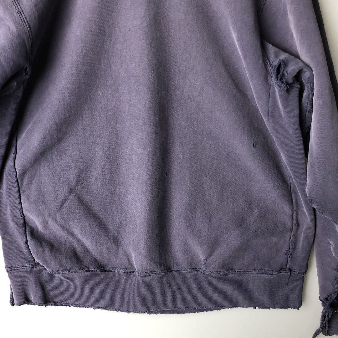 Carhartt rugged outdoor wear one-point logo sweatshirt, men's size M unclear Purple type blue-purple Vintage Second Hand