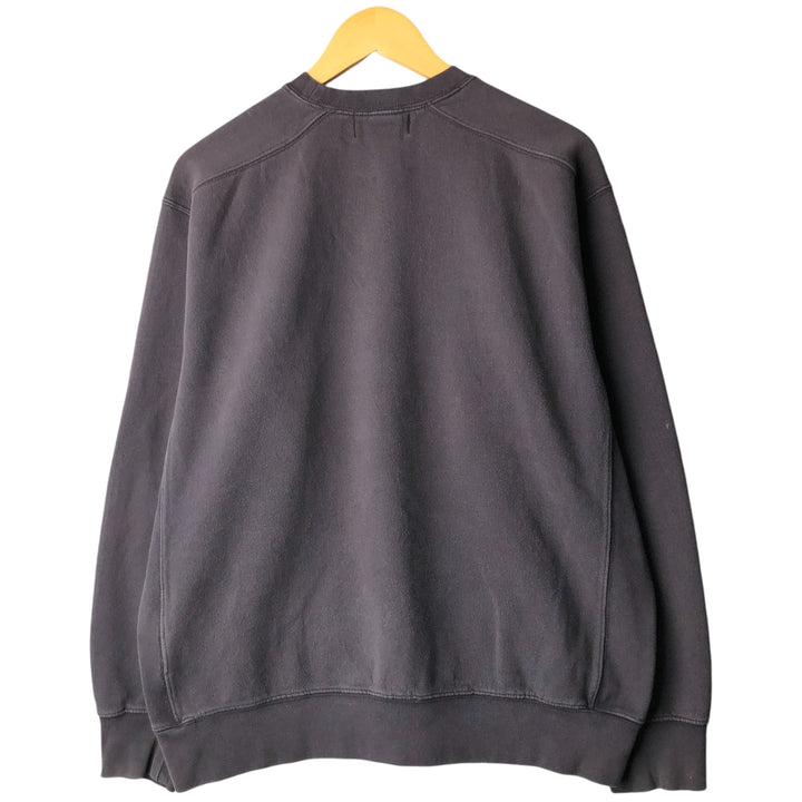 2000'S Eddie Bauer logo sweatshirt, men's size M cotton navy blue type Vintage Second Hand