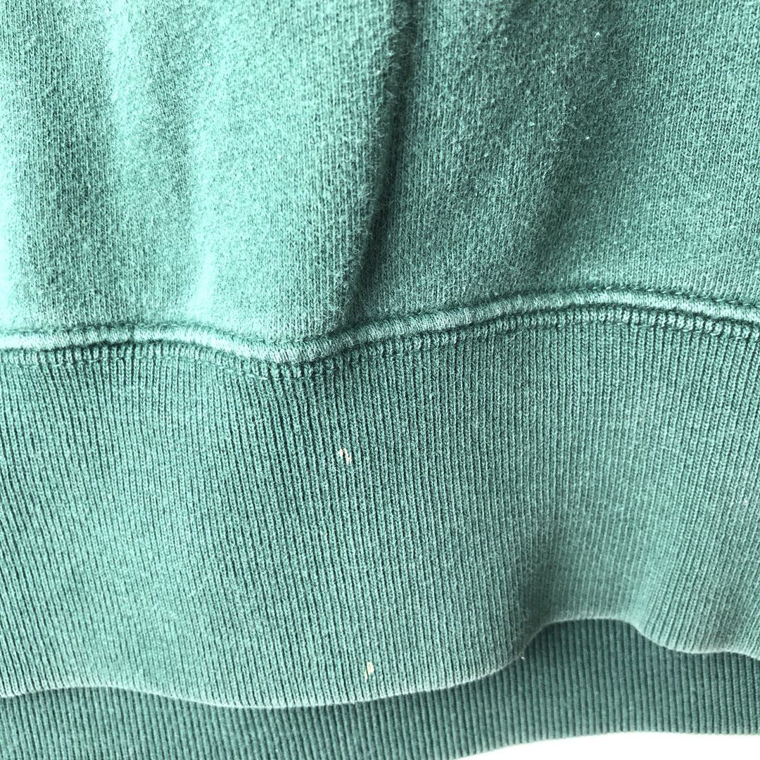 Vintage 90'S GAP ATHLETIC CLASSIC sweatshirt, men's size M. cotton Green type dark green Vintage Second Hand