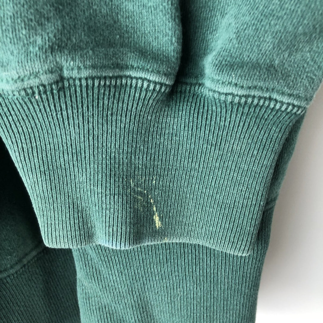 Vintage 90'S GAP ATHLETIC CLASSIC sweatshirt, men's size M. cotton Green type dark green Vintage Second Hand