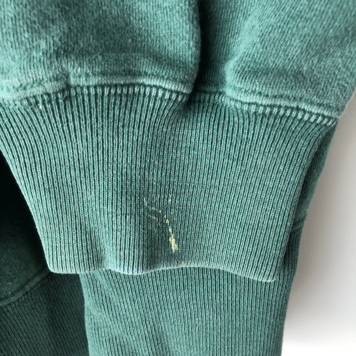 Vintage 90'S GAP ATHLETIC CLASSIC sweatshirt, men's size M. cotton Green type dark green Vintage Second Hand