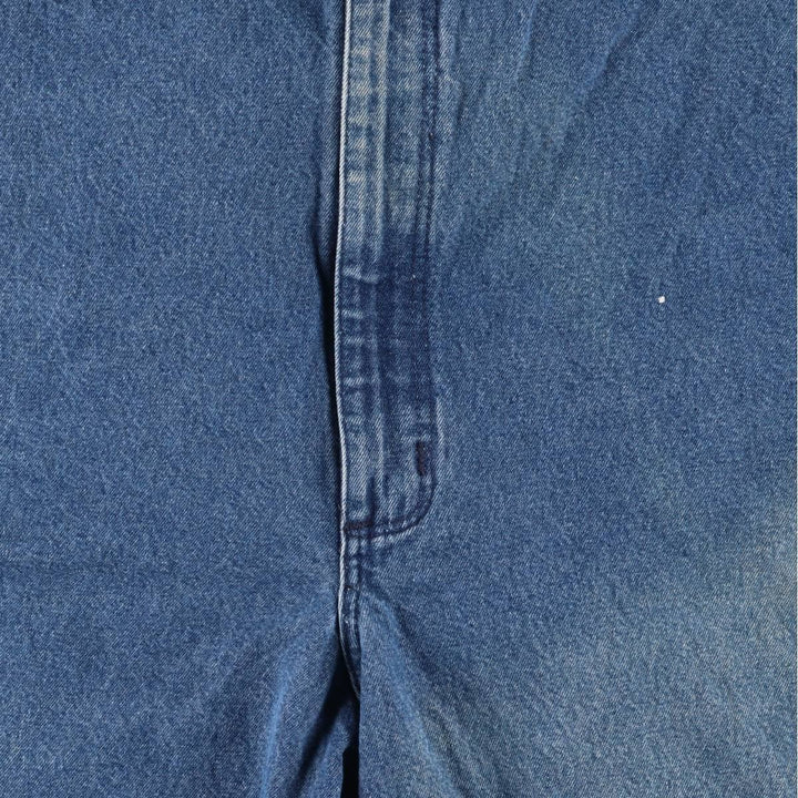 Carhartt Men's Oversized Denim Overalls (Size W44) cotton blue type Vintage Second Hand