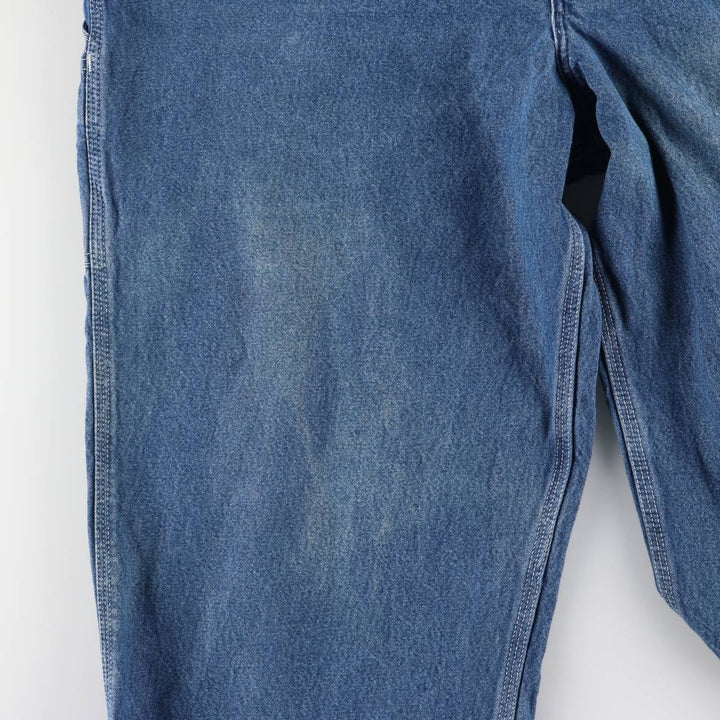 Carhartt Men's Oversized Denim Overalls (Size W44) cotton blue type Vintage Second Hand