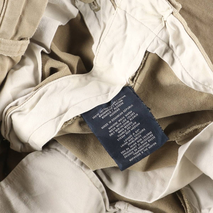 Ralph Lauren POLO by Ralph Lauren Chino Pants Men's W36 cotton beige type brown Vintage Second Hand