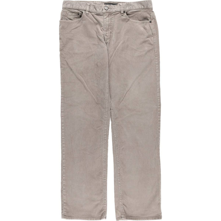 Calvin Klein Jeans corduroy pants, men's size W34 cotton gray type Vintage Second Hand