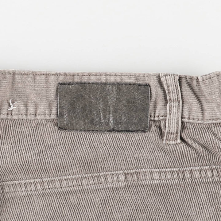 Calvin Klein Jeans corduroy pants, men's size W34 cotton gray type Vintage Second Hand