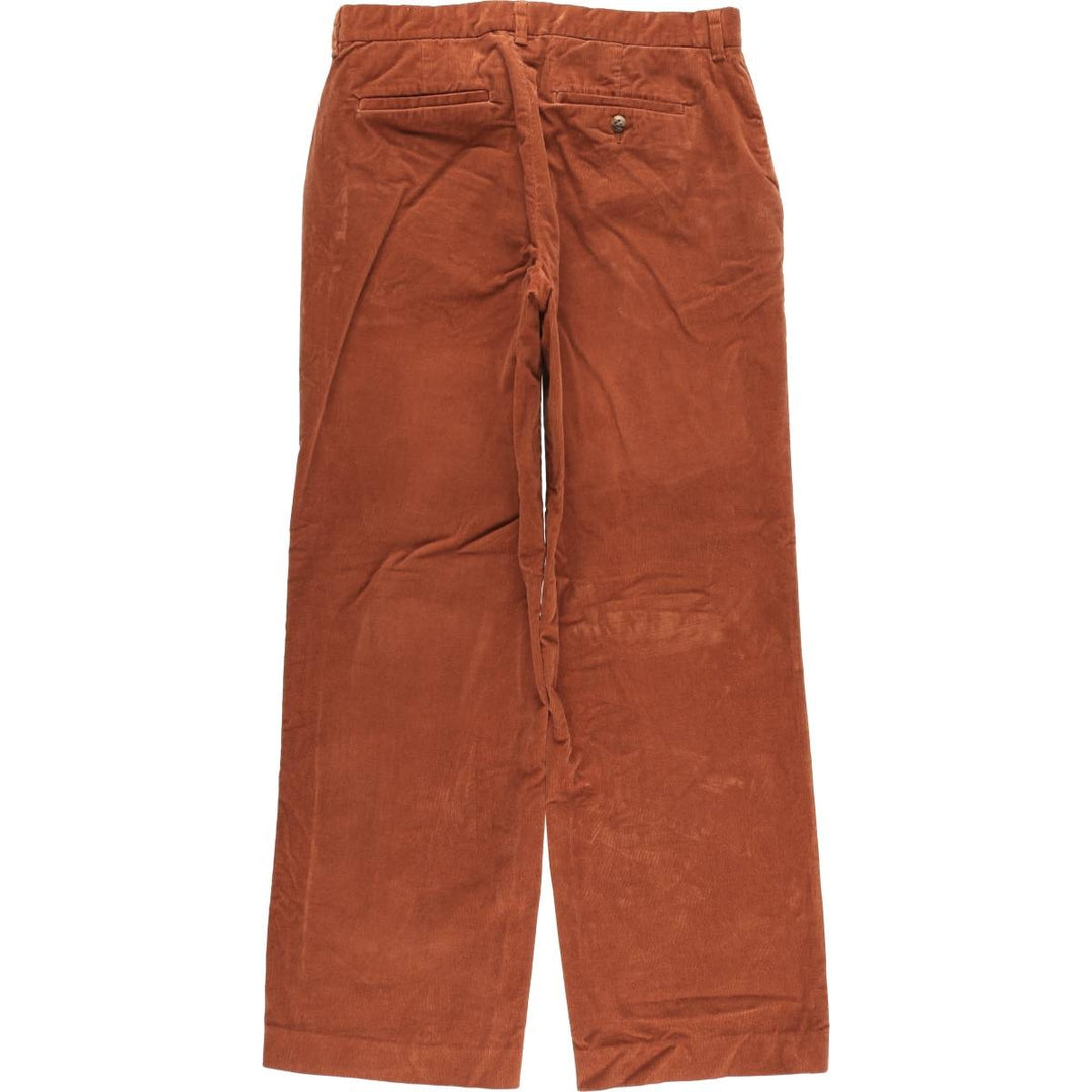 2000'S Banana Republic Stretch Corduroy Pants, Men's, Size W32 cotton red type reddish brown Vintage Second Hand