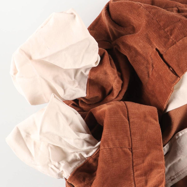 2000'S Banana Republic Stretch Corduroy Pants, Men's, Size W32 cotton red type reddish brown Vintage Second Hand