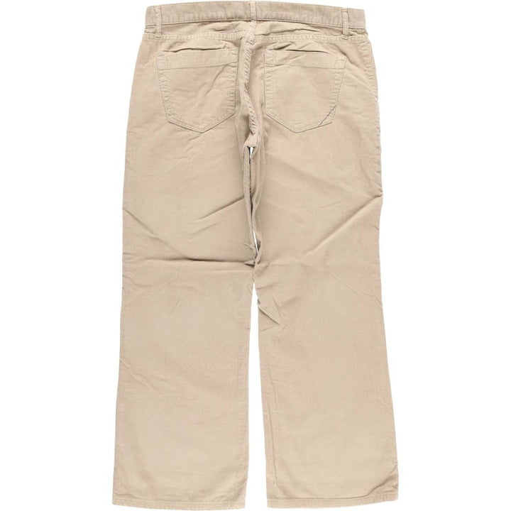 2000'S Banana Republic corduroy pants, men's size W35 cotton Beige type Vintage Second Hand